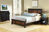 Cherry Queen Bed, Media Chest of Drawers, and Nightstand - Aspen