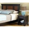 Cherry King-California King Headboard and Night Stand - Aspen
