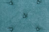 OTT305-CPR64ATEAL angelo:Home Teal Blue Small Tufted Cube-3