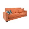C3-S143-CPR30AAUTMN angelo:Home Rust Upholstered Convert-A-Couch Sofa-2