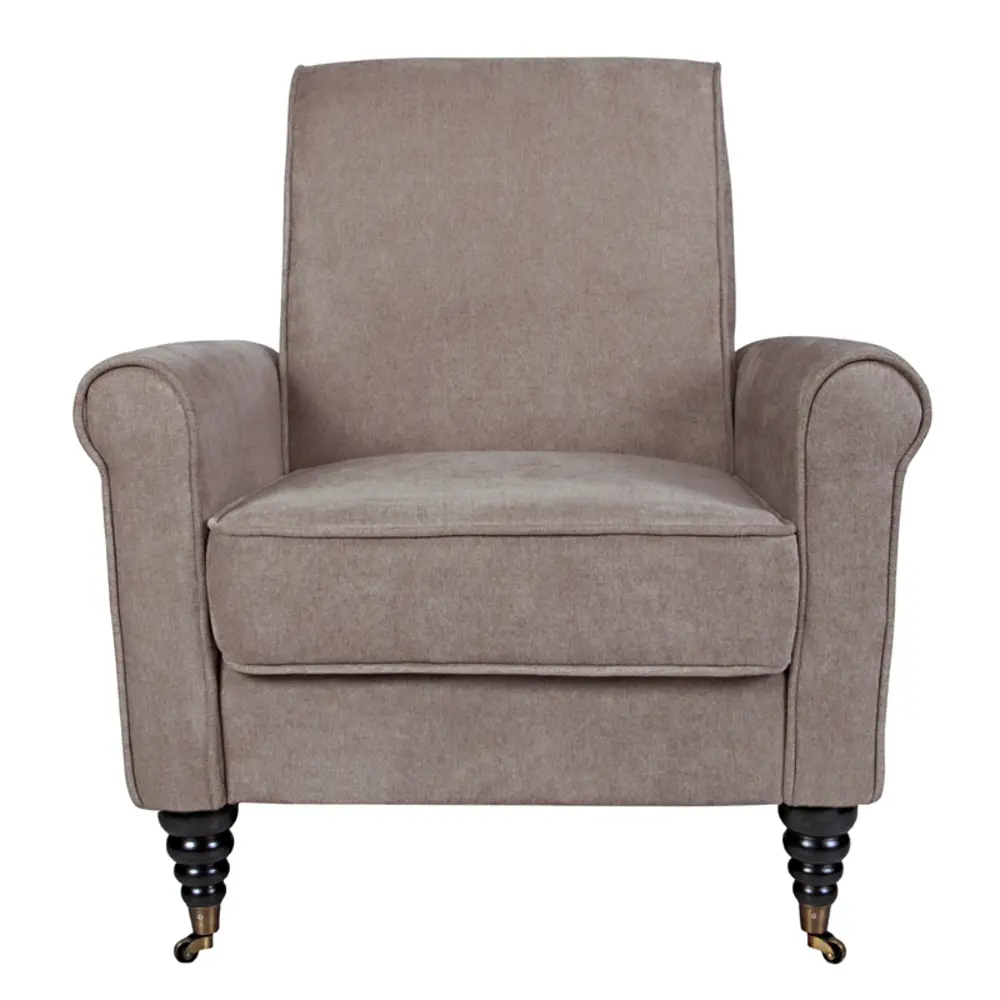 Angelo Home angelo:Home Tan-Gray Upholstered Chair-1