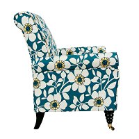 BF340W-PCK55-033A Angelo Home angelo:Home Dusk Blue Floral Upholstered Chair-3