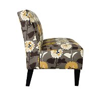 ARI-LX-PFH83ACARMEL angelo:Home Milk Chocolate Floral Upholstered Settee-3