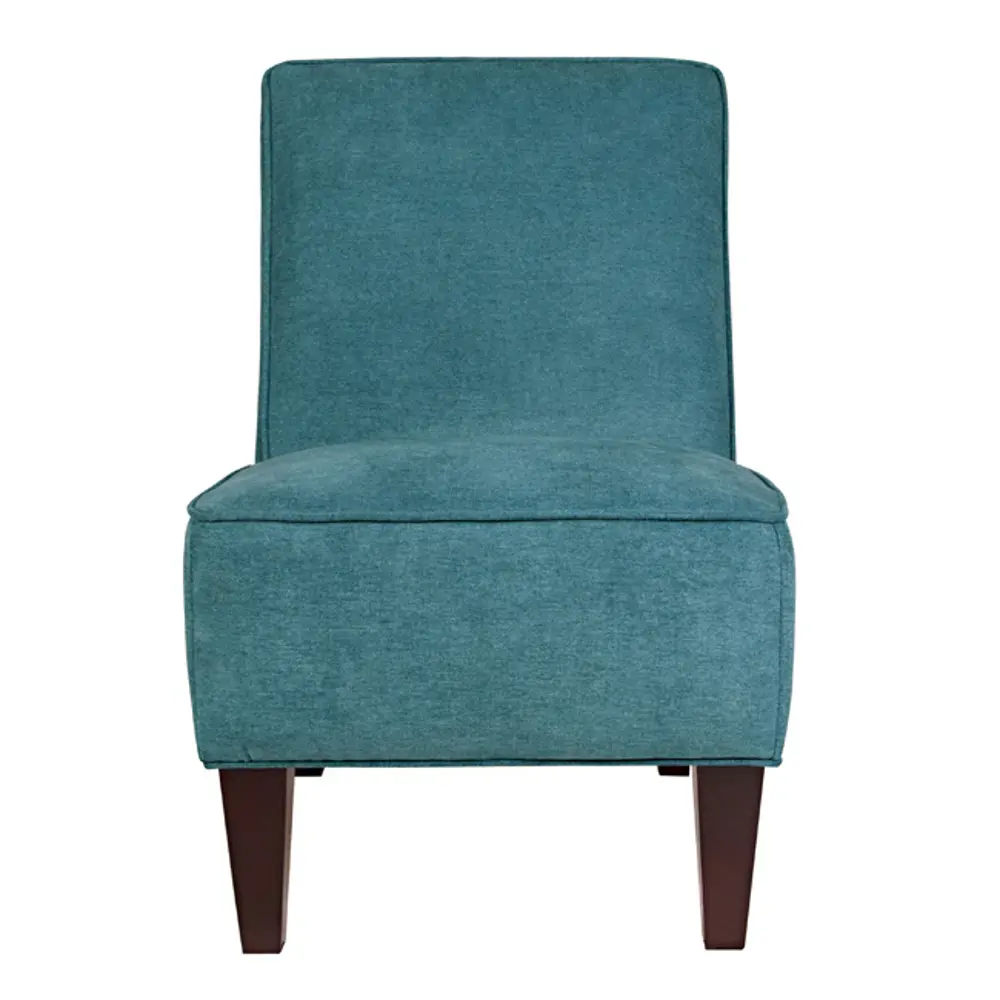 angelo:Home Teal Blue Upholstered Chair-1