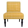 340C-PHM20-083AYELW angelo:Home Mimosa Yellow Upholstered Chair-1