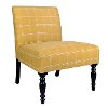 340C-PHM20-083AYELW angelo:Home Mimosa Yellow Upholstered Chair-2