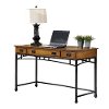 Oak Executive Desk - Modern Craftsman -2