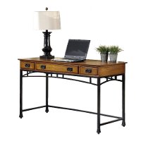 Oak Executive Desk - Modern Craftsman-2