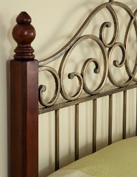 Gold Full-Queen Headboard - St. Ives -2
