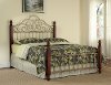 Gold King Metal Bed - St. Ives