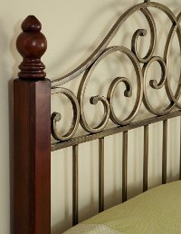 Gold King-California King Headboard - St. Ives-2