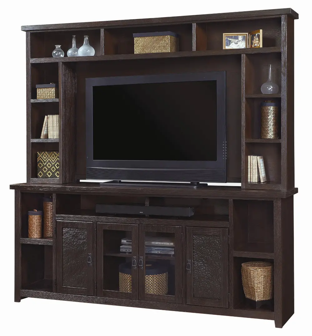 Canyon Ridge 84 Inch Console and Hutch-1