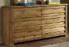 Melrose Driftwood Pine Contemporary Dresser