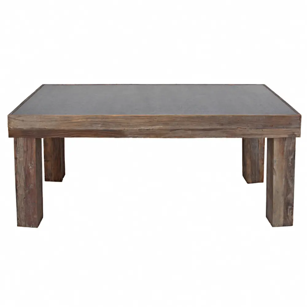 angelo:Home Reclaimed Block Dining Table-1
