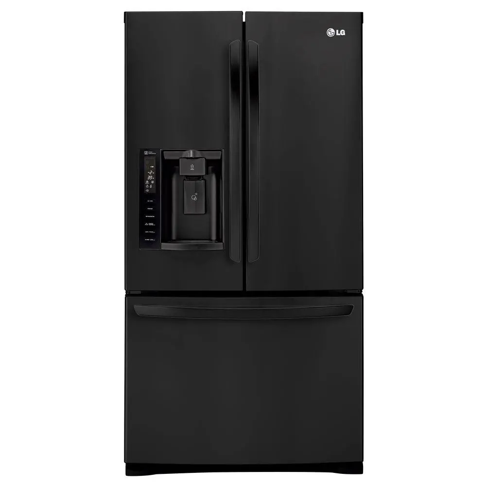 LFX28968SB LG Black French Door Refrigerator - 36 Inch-1