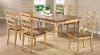 Wheat Transitional 5 Piece Dining Set - Quails Run