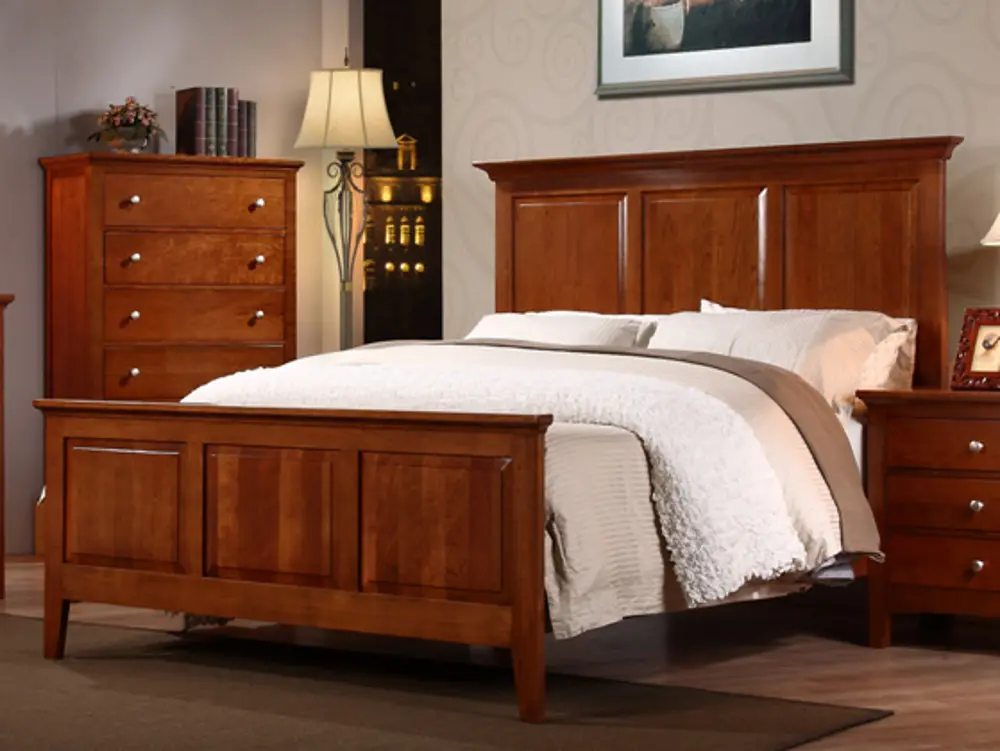 Claiborne King Panel Bed-1