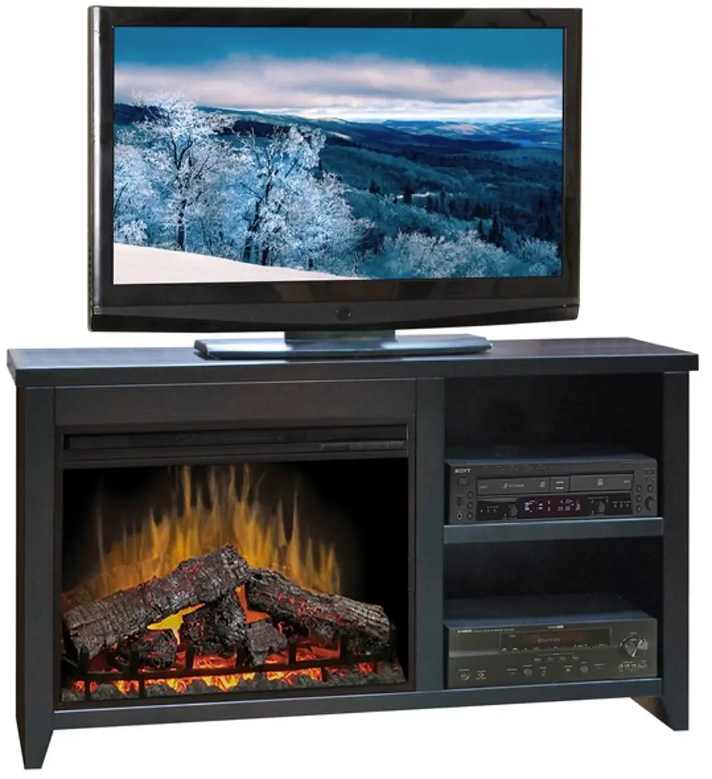 Fireplace Media TV Stand-1