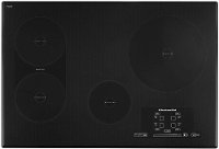 KICU509XBL KitchenAid 30 Inch Induction Cooktop with Bridge Burners - Black