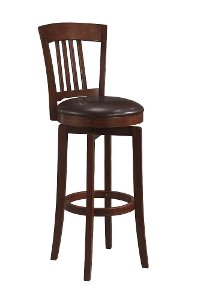 4166-829 Brown 24 Inch Swivel Counter Height Stool - Canton
