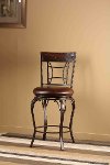 4702-826 Dark Chesnut Brown 26 Inch Counter Stool - Granada