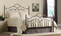 1300BQR Bronze Queen Metal Bed - Oklahoma