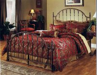 1239BFR Bronze Full Metal Bed - Tyler