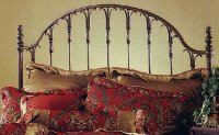 1239HFQR Queen Bronze Headboard - Tyler