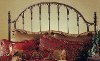1239HFQR Traditional Bronze Queen Headboard - Tyler