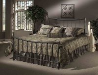 1333BQR Pewter Queen Bed - Edgewood