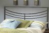 1503HFQR Brown Queen Metal Headboard - Kingston