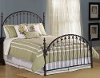 1038BKR Brushed Bronze King Metal Bed - Kirkwell