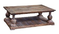 Hitchcock Company Wood Coffee Table