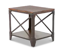 Pinebrook Rustic Pine End Table