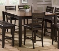Brown Counter Height Dining Table - Elliott