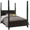 Black Poster Queen Bed - Bedford -2