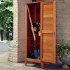 Shorea Wood 1-Door Multi-Purpose Storage Cabinet - Montego Bay -3