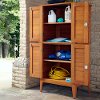 Shorea Wood 4-Door Multi-Purpose Storage Cabinet - Montego Bay -2