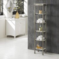 Multi-Purpose 6-Tier Storage Shelf - Orleans Marble
