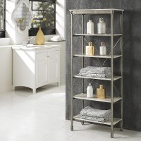 Multi-Purpose 6-Tier Storage Shelf - Orleans Marble