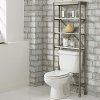 Over the Commode Storage Stand - Orleans Marble