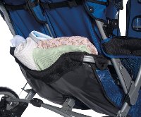 Blue 4-Passenger Stroller-5