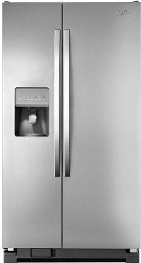 WRS325FDAM Whirlpool 36 Inch Stainless Steel 25 cu. ft. Side-by-Side Refrigerator