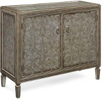 Painted Glass 2 Door Cabinet