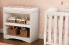 2260334 Pure White Changing Table - Peak-a-Boo -2