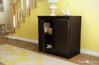 7259722 Chocolate Small Storage Cabinet - Morgan