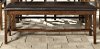 Clearance Brandy Dining Bench - Santa Clara Collection