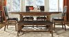 Clearance Brandy 5 Piece Dining Set with Upholstered Chairs - Santa Clara