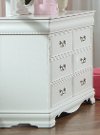 Jessica White Traditional 6-Drawer Dresser-2
