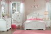 White Traditional 6 Piece Full Bedroom Set - Jessica